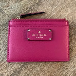 Kate Spade card wallet holder- pink